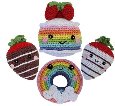 Knit Knack Sweet Tooth Toy Collection