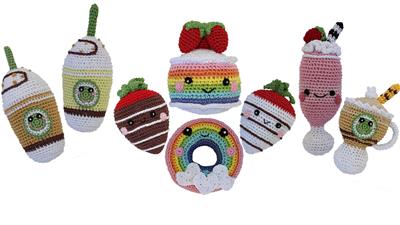 Knit Knack Sweet Tooth Toy Collection