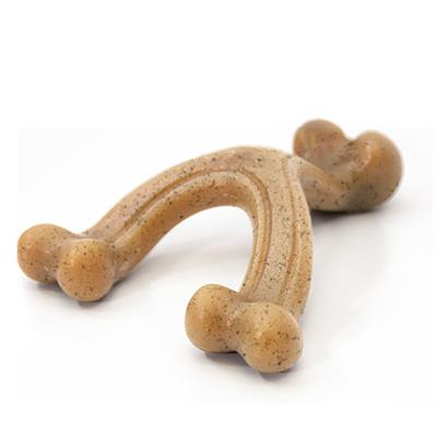 Nylabone Gourmet Style Strong Chew Wishbone Dog Toy Wishbone Chicken 1ea/Large/Giant (1 ct)
